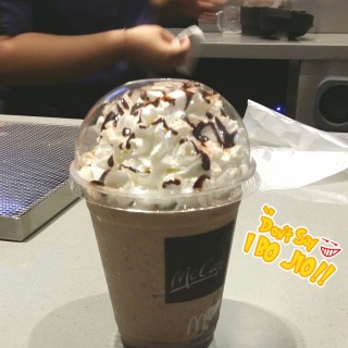 Double Chocolate Frappe - 位于盛港的McDonald's (盛港) | 新加坡