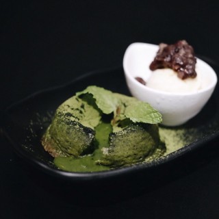 Matcha lava cake - Jalan Besar / Babette Restaurant & Bar (Jalan Besar)|Singapore