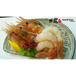 【超超極上牡丹蝦 / 超超特大のボタンエビ /Prime Jumbo Botan Shrimp 】※ 產地: 北海道 - 位於大圍的甘豐寿司 (大圍) | 香港