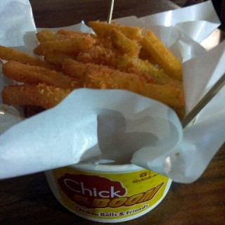 crispy chicken with french fries - Puri Indah / Chick a Boom (Puri Indah)|Jakarta