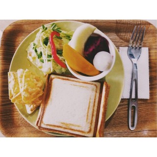 香煎培根起司馬鈴薯堡+愛爾蘭奶油拿鐵 - West District's Dadala CAFE (West District)|Yunlin / Chiayi