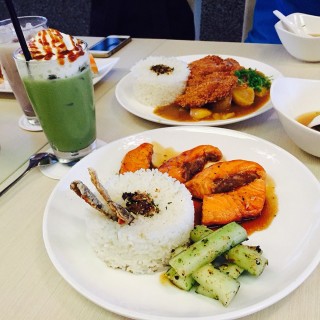 Teriyaki salmon set lunch - Sri Hartamas's Okonomi (Sri Hartamas)|Klang Valley