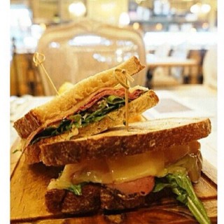 Reuben Sandwich with beef Pastrami sauerkraut and emmental Cheese - Thamrin's St. Germain by Cacaote (Thamrin)|Jakarta