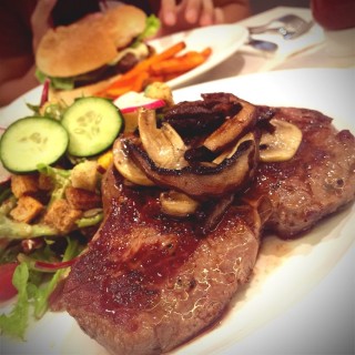 Grilled ribeye and mushroom salad - Marine Parade / Cedele (Marine Parade)|Singapore