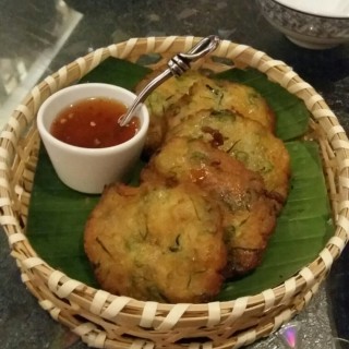 Pan Fried Thai style homemade fish cakes (5pcs) - Taman Tun Dr Ismail's VietThai (Taman Tun Dr Ismail)|Klang Valley