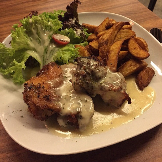 Creamy Grilled Chicken - Kajang's Beans&amp;Dreams The Dining Cafe|Café ...