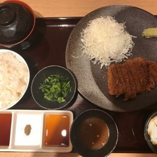 極上黑毛和牛京御膳 + 菠菜漬 - Shijoukawaramachi, Karasuma, Pontocho's Kyoto Katsugyu Pontocho Main Store (Shijoukawaramachi, Karasuma, Pontocho)|Kyoto